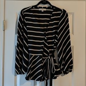 Loft Wrap Blouse
